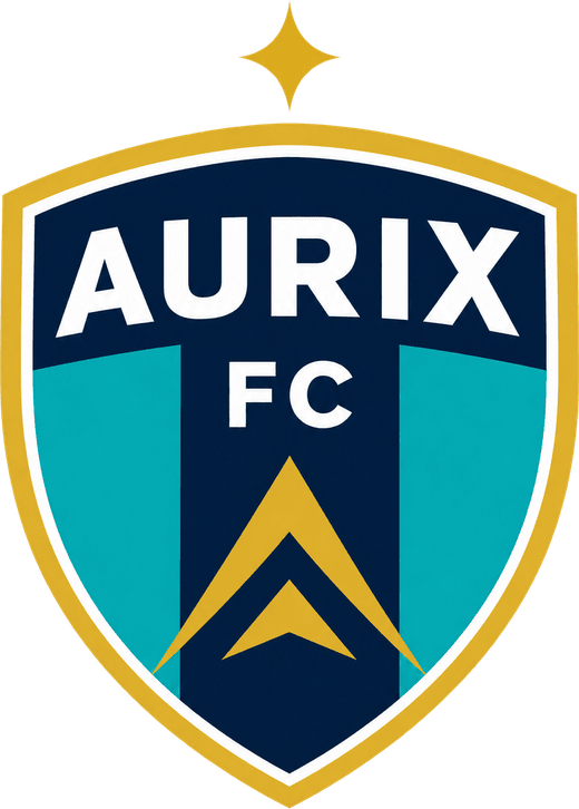 Escudo oficial de AURIX Fútbol Club